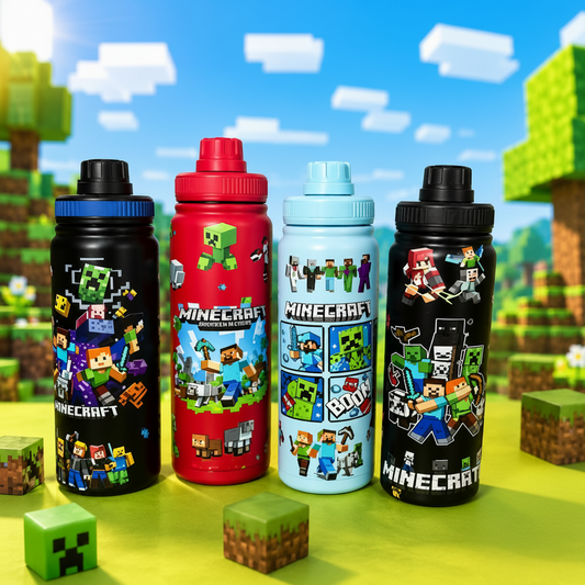 Minecraft Insulated Sports Bottle | 800ml
