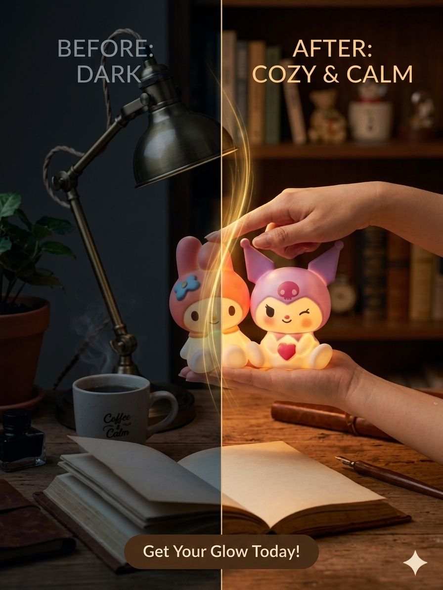 Sanrio Lamps - Cute Night Lamps