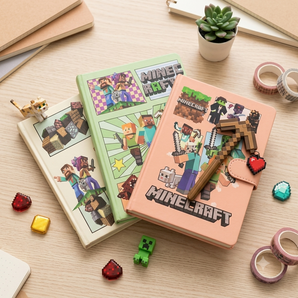 Minecraft Notebook | Big Size