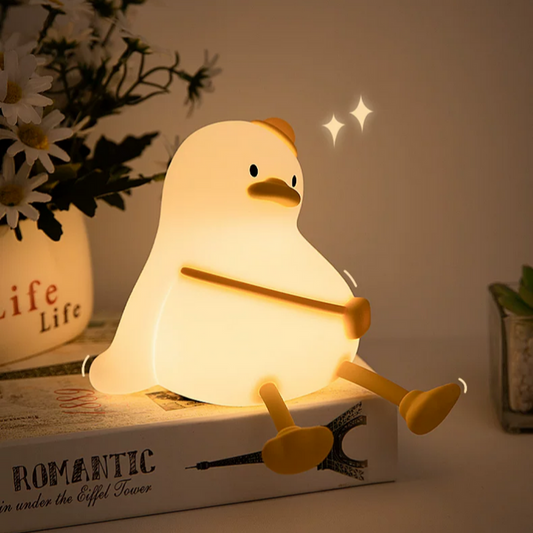 Happy Duck - Silicone Night Lamp