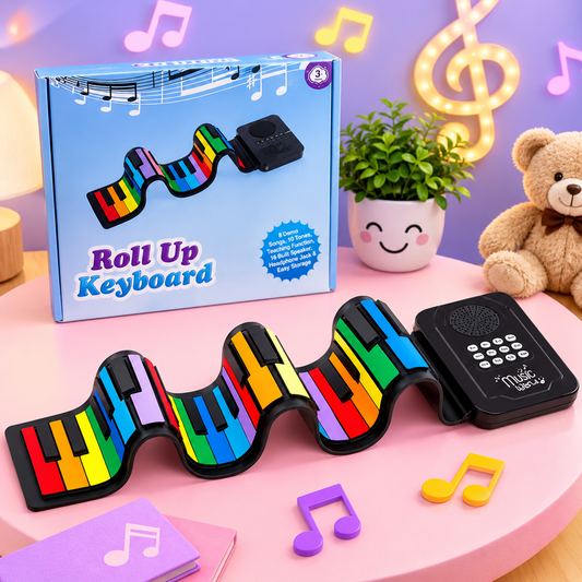 Children Hand Roll up Keyboard Piano | 37 Keys
