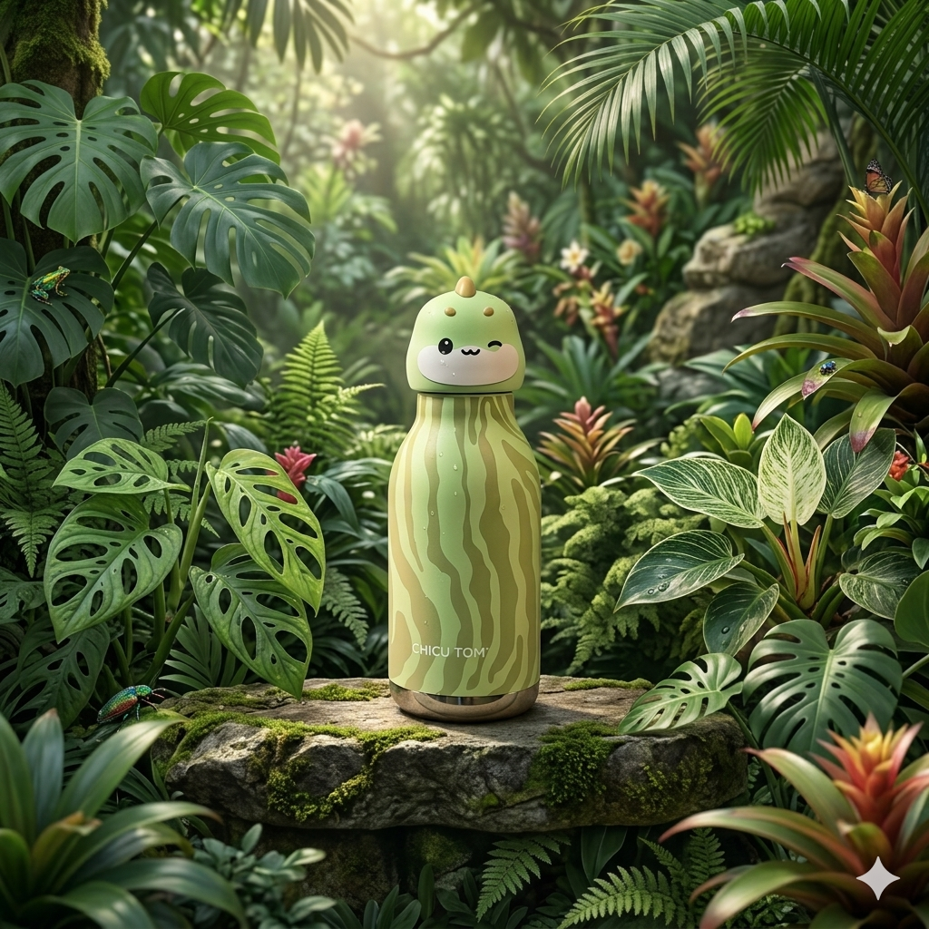 Chicu Tom - 3D Animal Steel Bottle