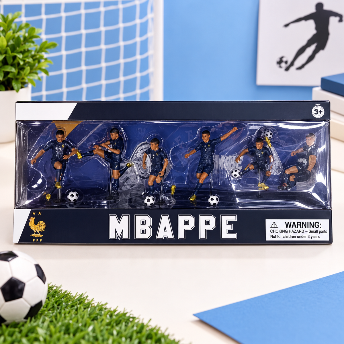 Mbappe - Football Collectible Figure| 6pcs
