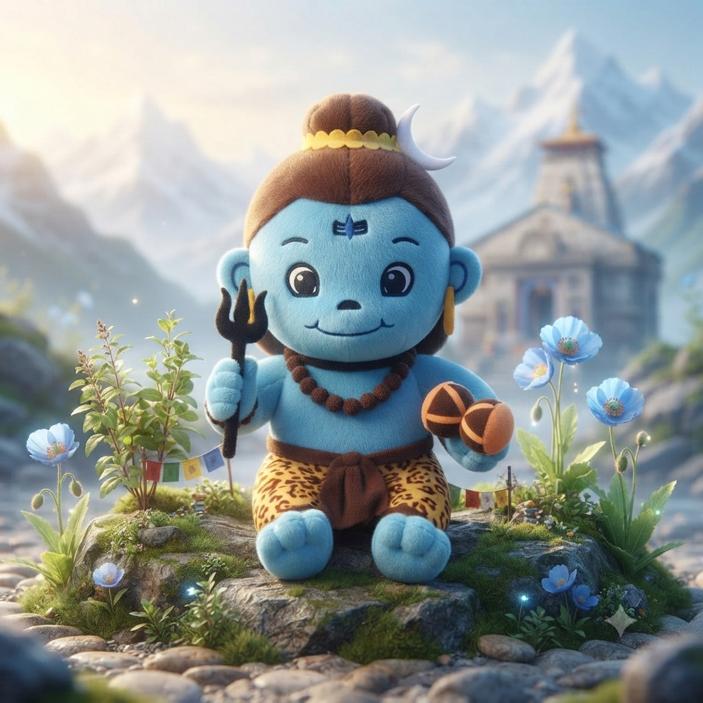 Baby Shiva Soft Toy