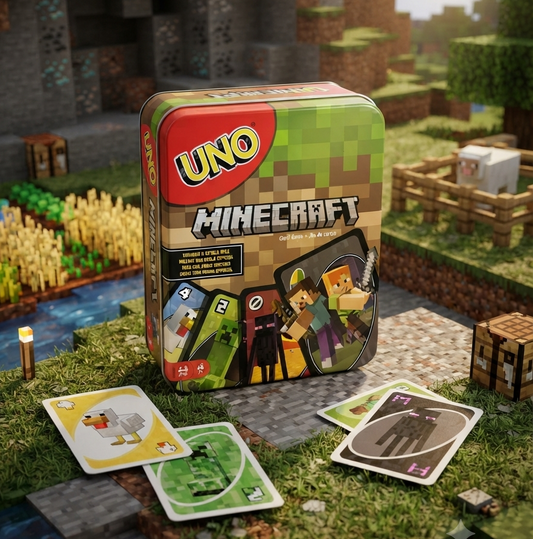 Minecraft Uno Card Game – Special Edition Tin