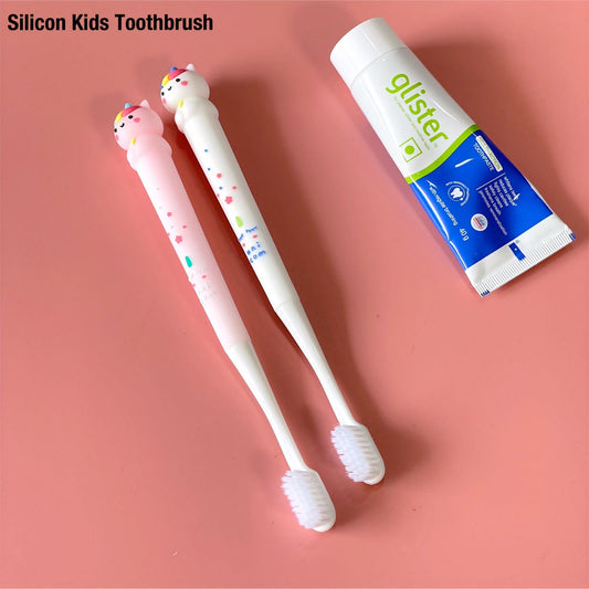 Super Cute Silicone Toothbrush (Superheroes-Unicorn)