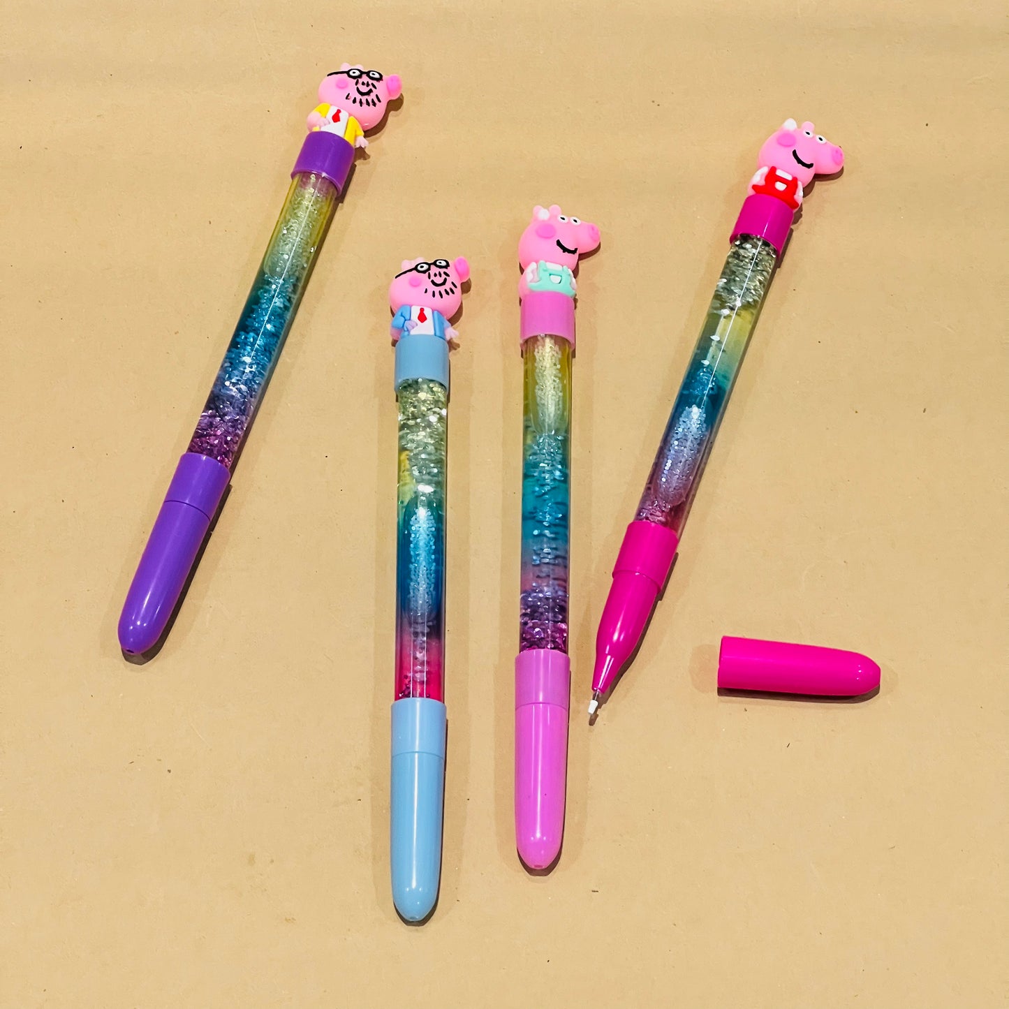 Watery Glitter Gel Pen (Set of 4 pens)