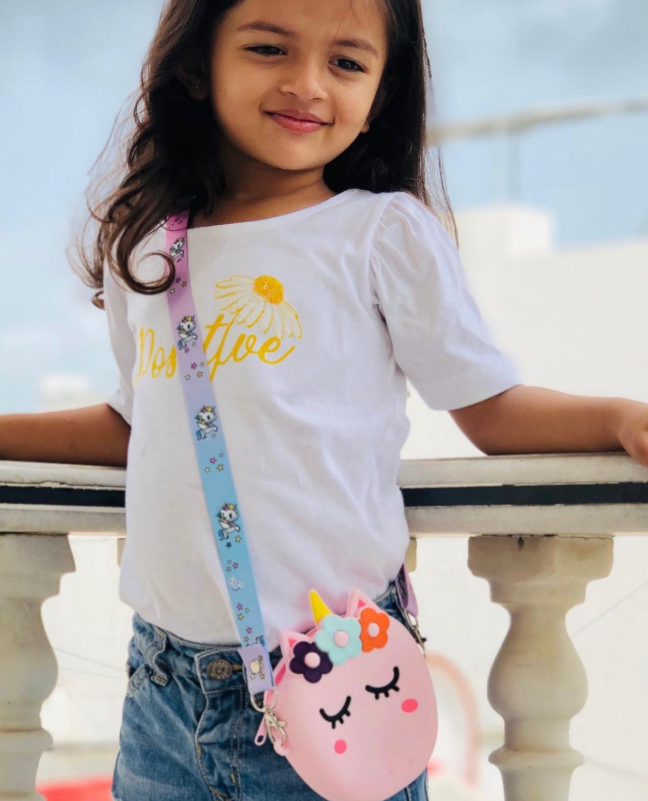 Unicorn Girls Side Bag Shoulder Bag Sling Bags For Girls Kids