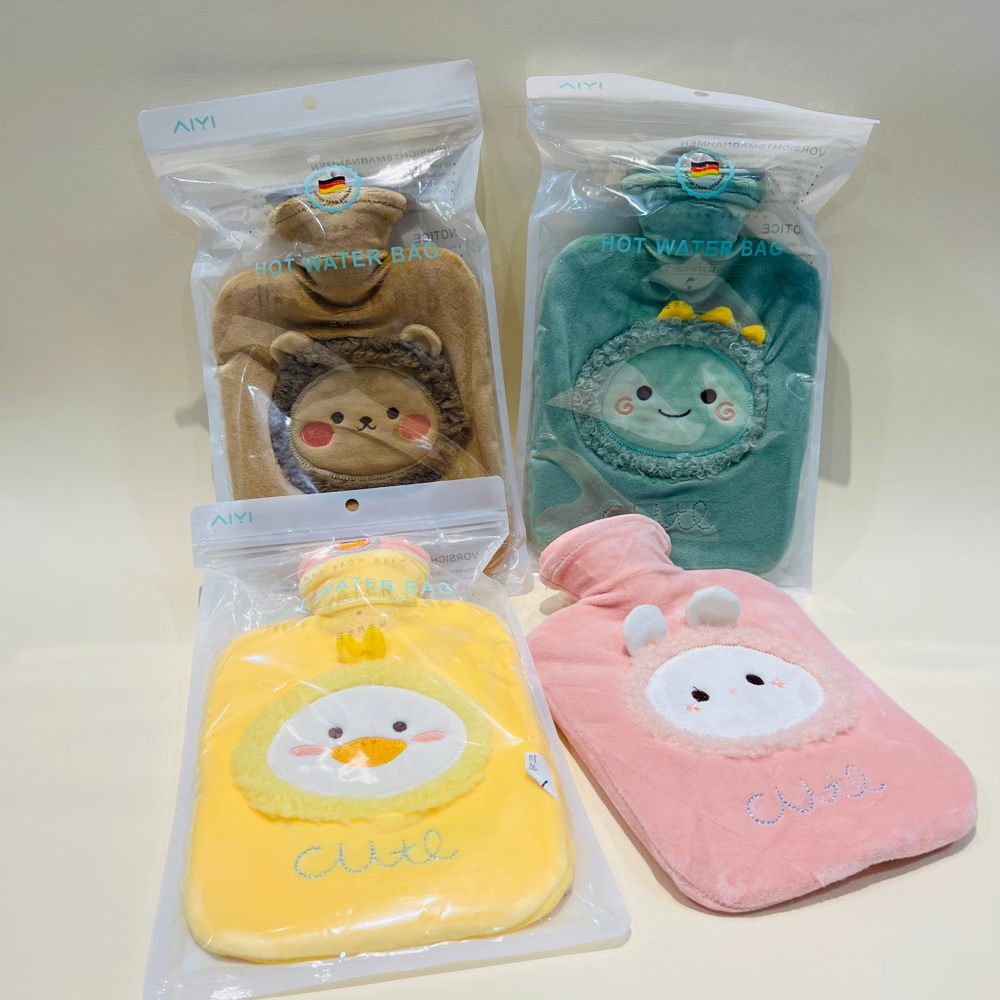 Kids Hot Bag with Plush Cover