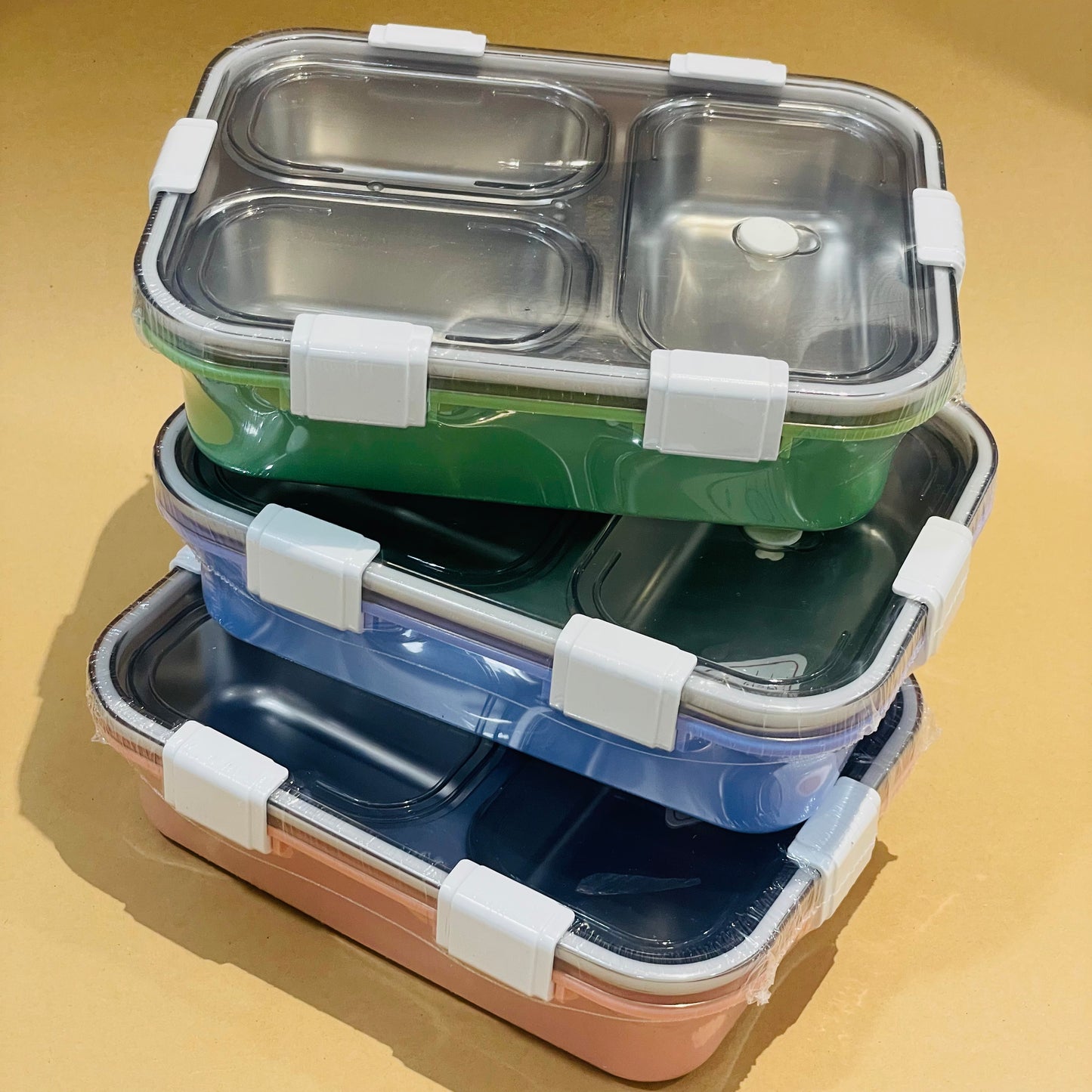 3 Compartments Bento Lunchbox