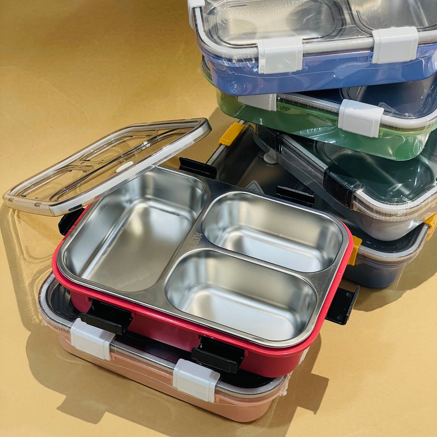 3 Compartments Bento Lunchbox